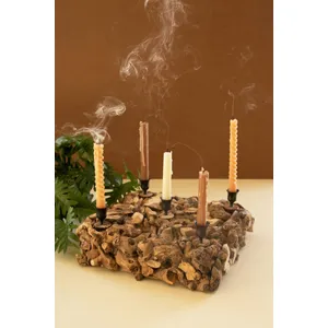 Mulberry Root Candelabra 6