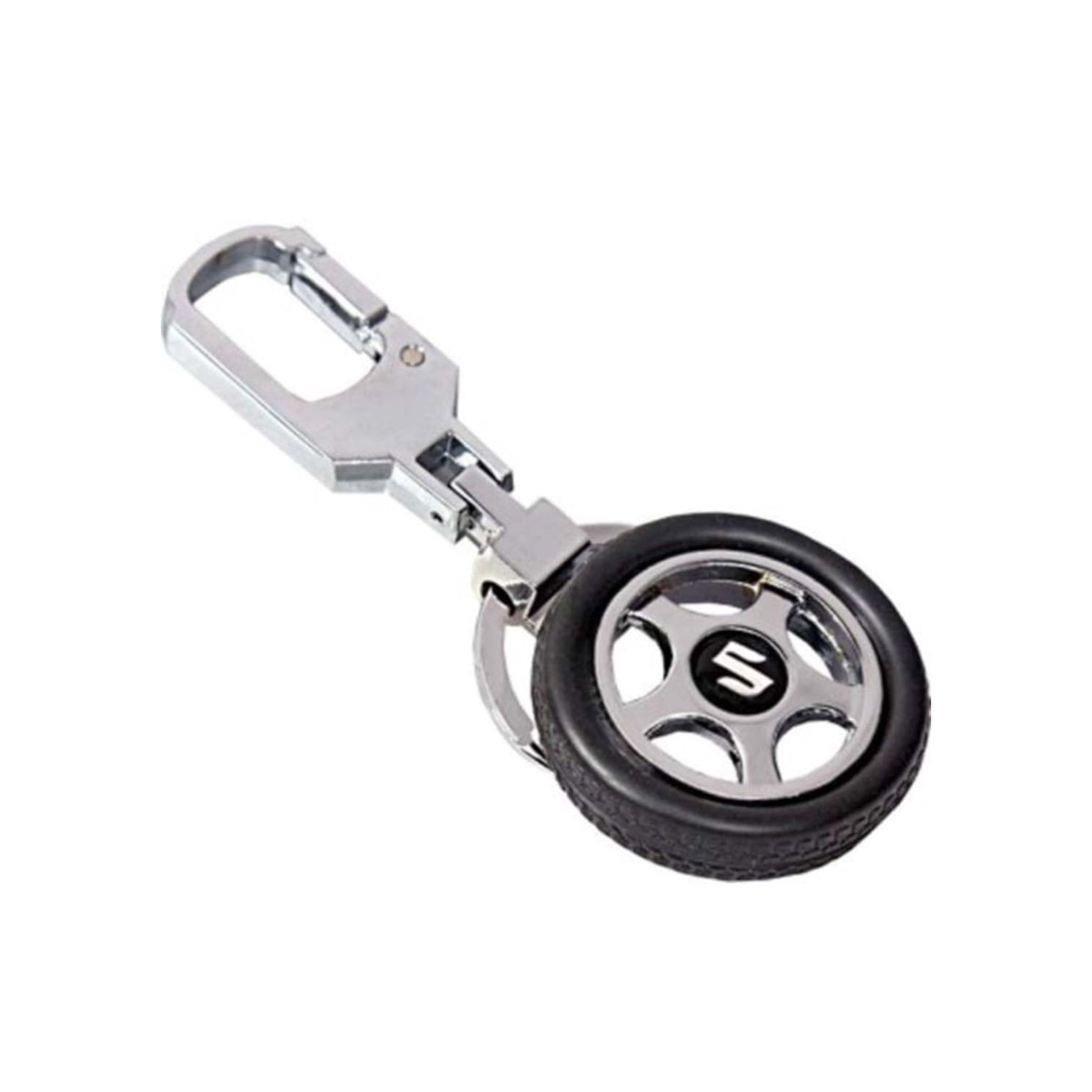 ROAD TRIPPERS BUS KEYCHAIN W SPINNING WHEELS - SASQUATCH FAMILY