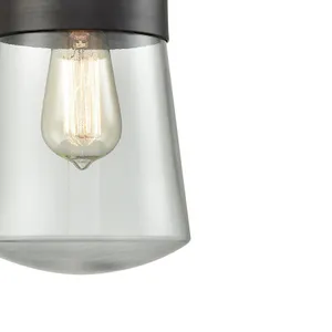 Mullen Gate 6'' Wide 1-Light Outdoor Pendant - Oil Rubbed Bronze 4