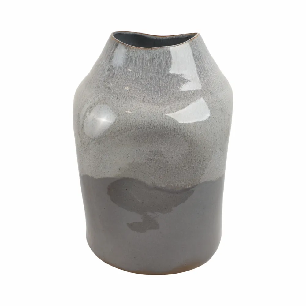BRONSONLAND GRAY VASE 13 (IN)