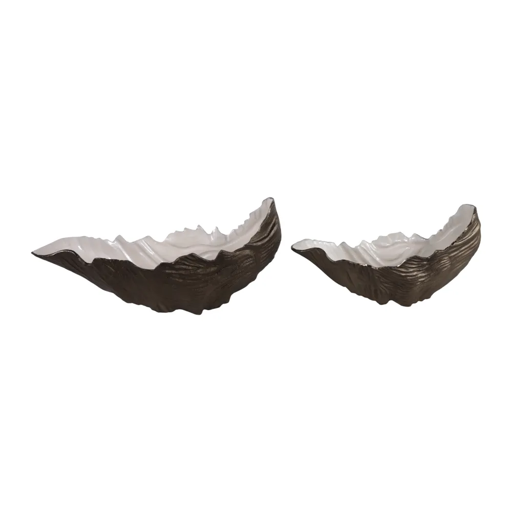 HAYFORDWOOD SET OF 2 BRONZE BOWLS 11 (IN)