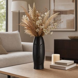 NELSONSHAW BLACK VASE 14 (IN) 11
