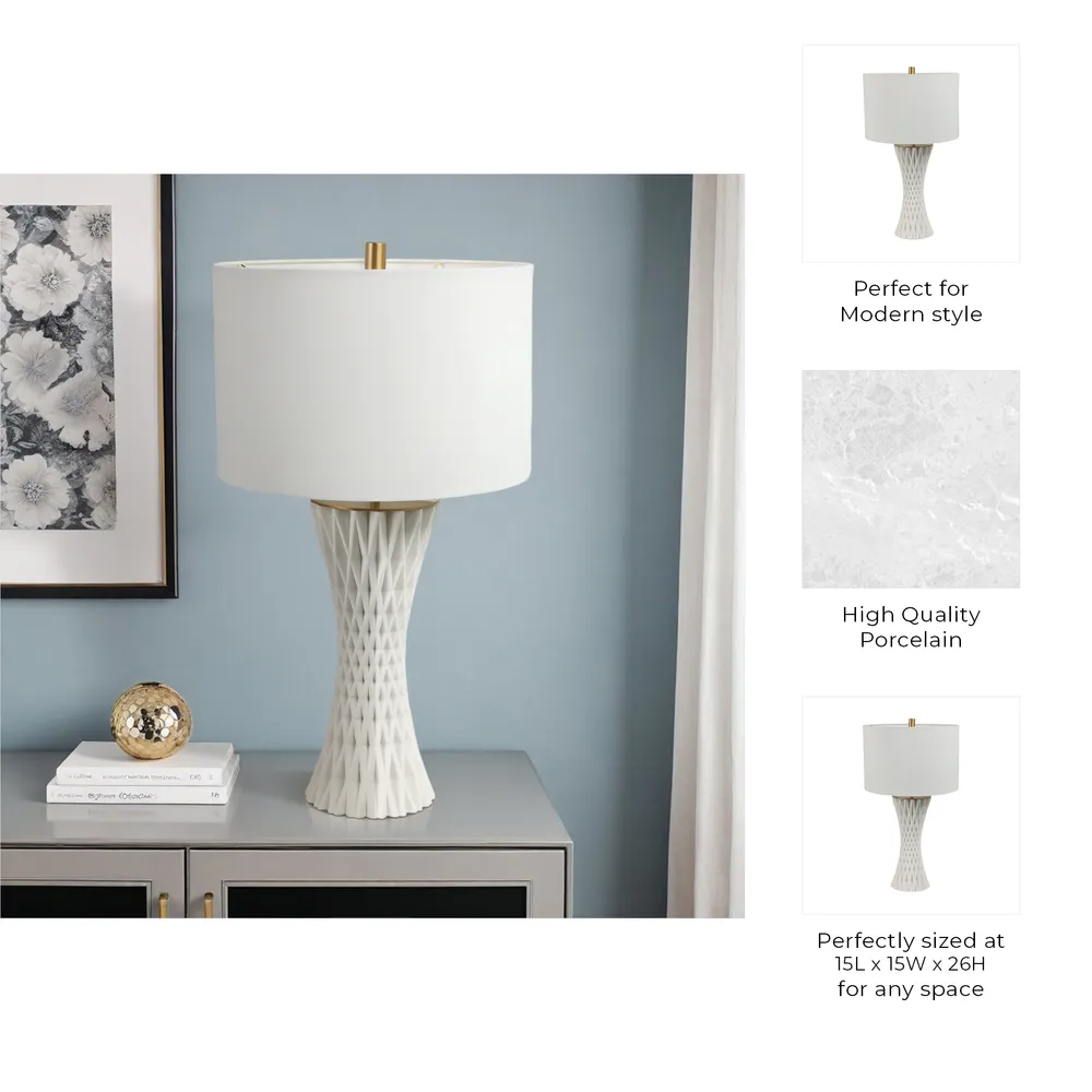UPTONFORD WHITE LAMP 26 (IN)