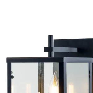 Back Bay 16.75'' High 3-Light Outdoor Sconce - Matte Black 3