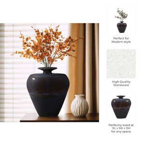 GRAHAMFIELD WHITE VASE 15 (IN) 10
