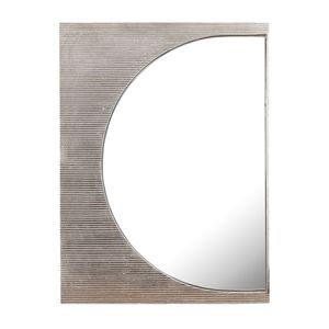 Flute Wall Mirror - Polished Nickel 1