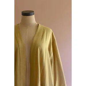 Short Kimono with Front Pockets - Pistachio 4