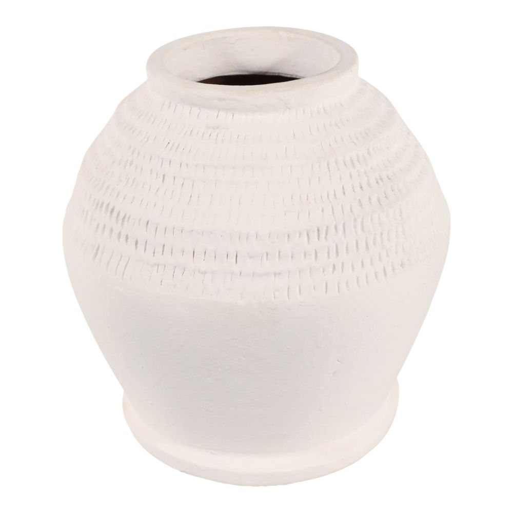 ROWANWORTH WHITE VASE 12 (IN)