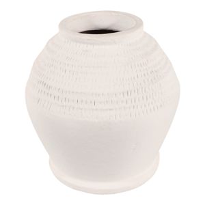 ROWANWORTH WHITE VASE 12 (IN) 7