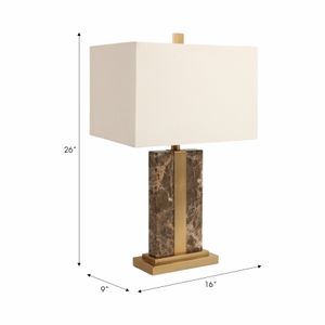 GARNERSIDE BROWN LAMP 26 (IN) 9