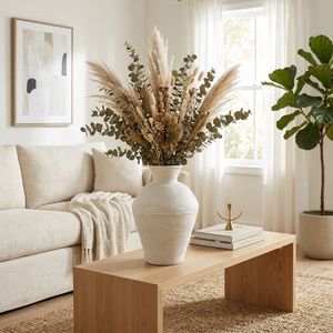 WILSONGATE IVORY VASE 17 (IN) 7
