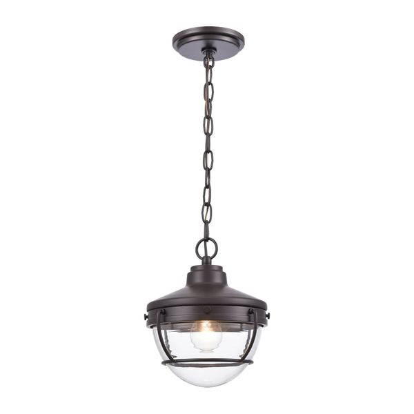 Eastport 9'' Wide 1-Light Outdoor Pendant - Oil Rubbed Bronze