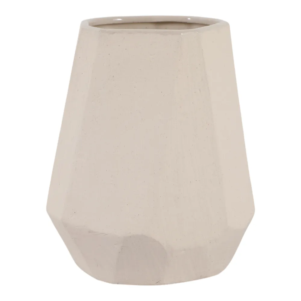 ENOCHWICK WHITE VASE 9 (IN)