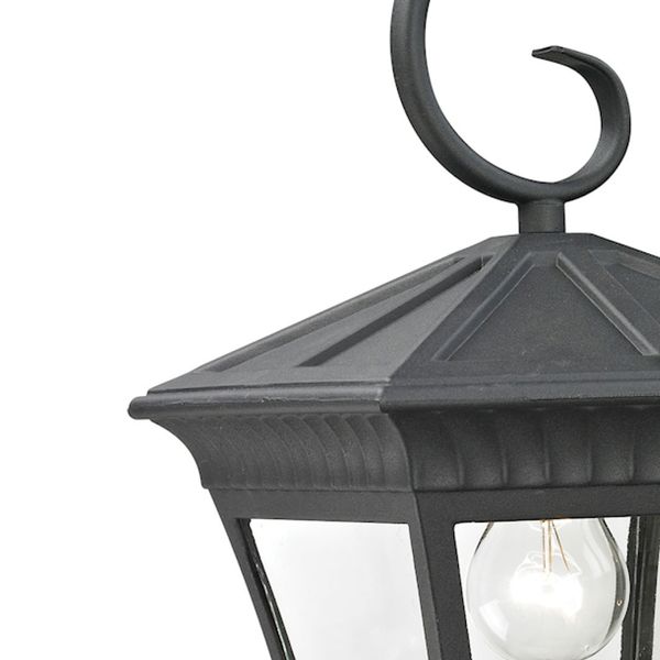 Ridgewood 15'' High 1-Light Outdoor Sconce - Matte Textured Black