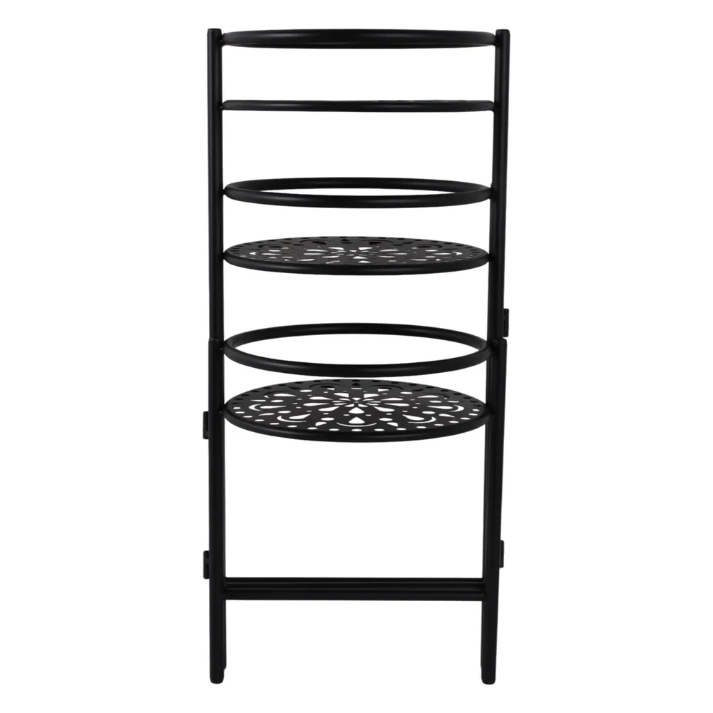 FRAZERVIEW BLACK PLANT STAND 22 (IN)