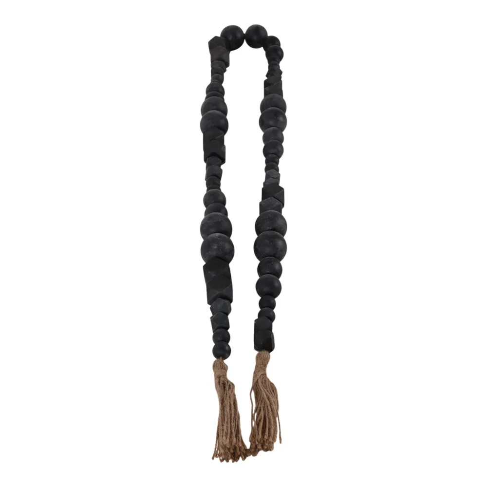DUNEFORD BLACK BEAD 2 (IN)