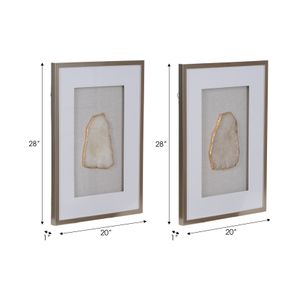 HERMONCROSS SET OF 2 TAN ART 28 (IN) 9