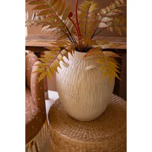 Stone Composite Urn with Four Handles 5