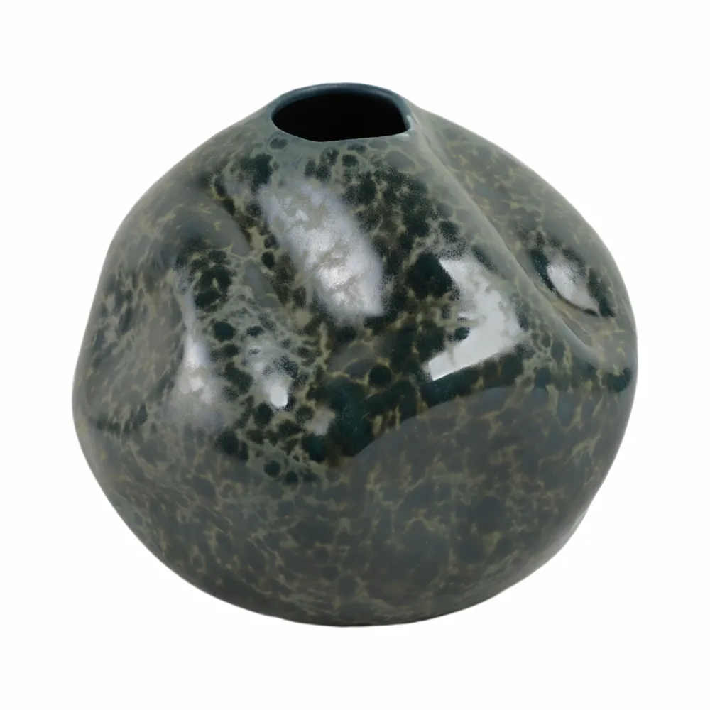 BRAMHAM BLACK VASE 9 (IN)