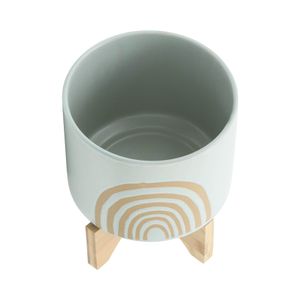 RUTHCLIFF SET OF 2 GREEN PLANTER 11 (IN) 6