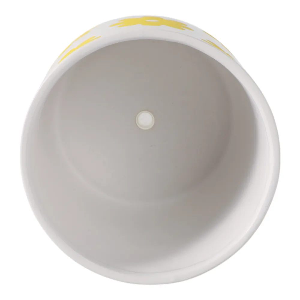 BELDENTON WHITE PLANTER 6 (IN)