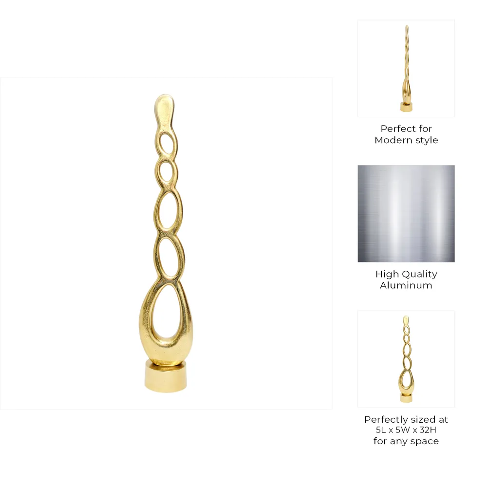 HADFIELDLEY GOLD DECOR 32 (IN)