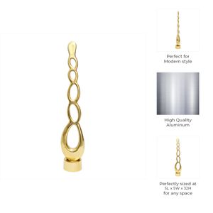 HADFIELDLEY GOLD DECOR 32 (IN) 10