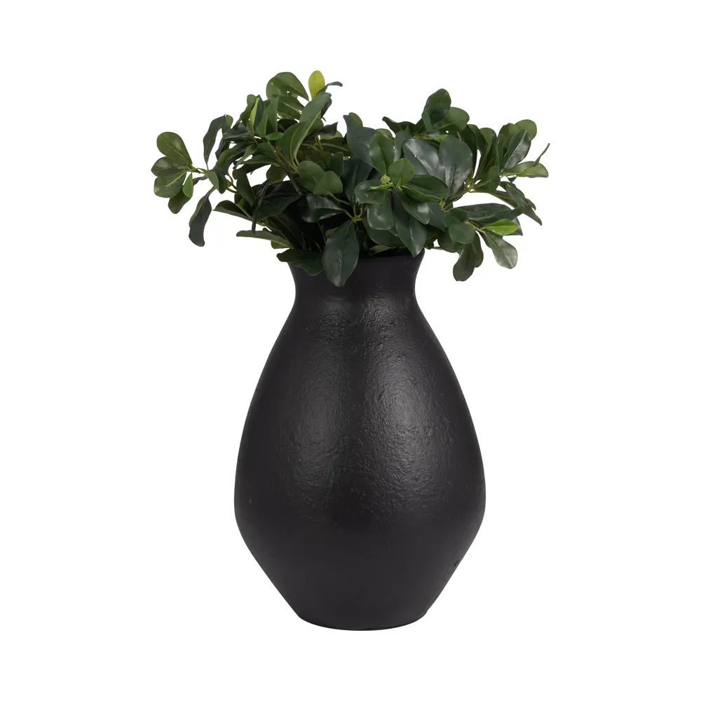 SAGEVIEW BLACK VASE 16 (IN)
