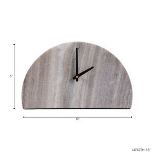 CHATHAMMILL TAN CLOCK 6 (IN) 9