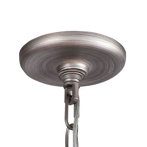 Bradington 32'' Wide 8-Light Chandelier - Weathered Zinc 3