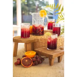 Glass Cheers Pitcher with 4 Glasses 5