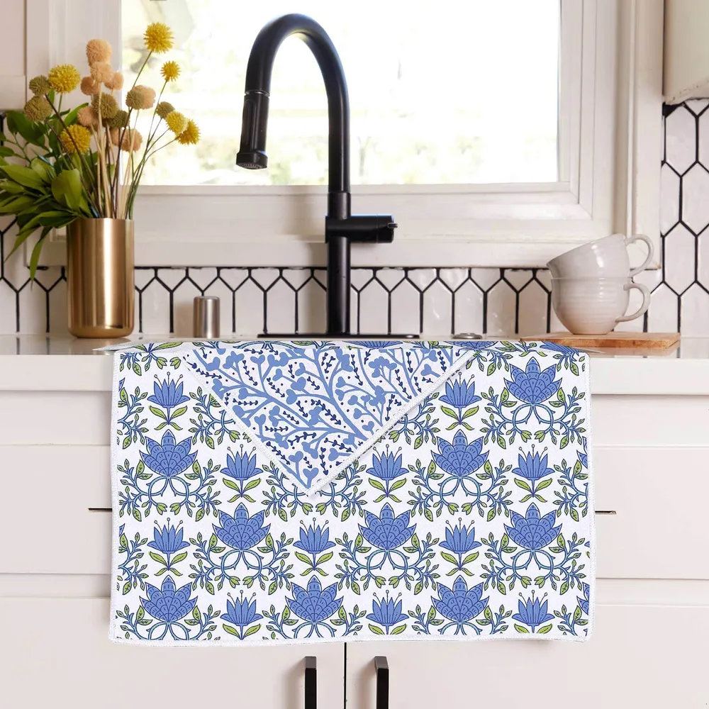 Tilley Blue Eco Kitchen Tea Towel