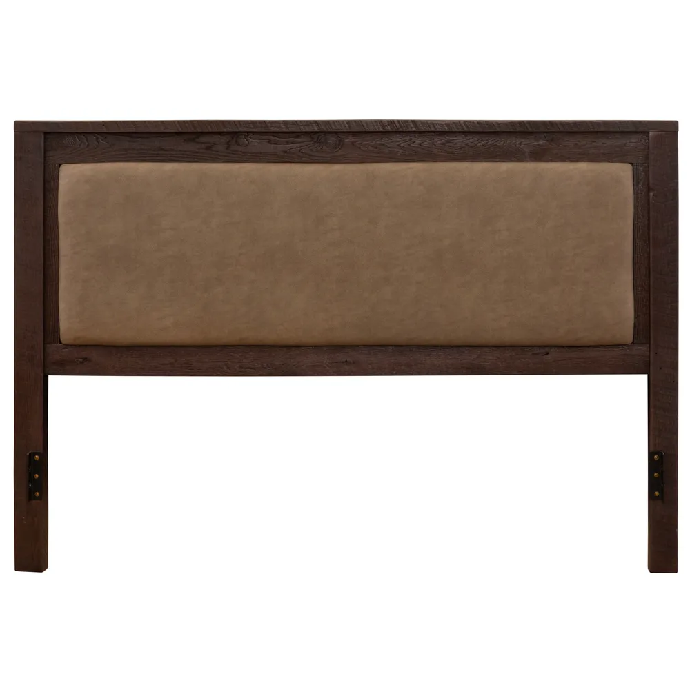 re.curated Upholstered Panel Headboard - King - Customer Fabric