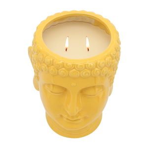HALFORDRIDGE SET OF 3 YELLOW CANDLE 9 (IN) 6