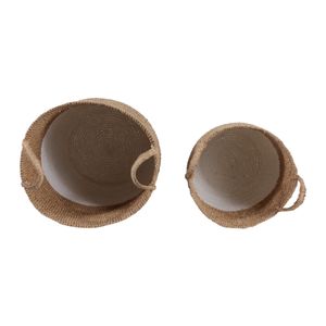 DURBANRIDGE SET OF 2 BROWN STORAGE 23 (IN) 9