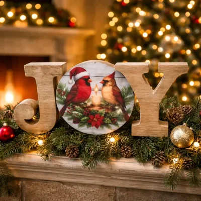 Cardinal Joy 6x13in