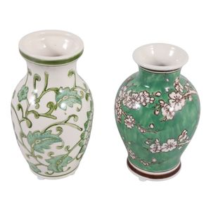 KEATONHOLM SET OF 2 GREEN CHINOISERIE 7 (IN) 7