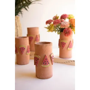 Clay Watermelon Container / Tall 2