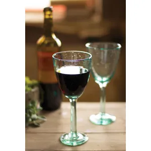 Clear Wine Glass 1