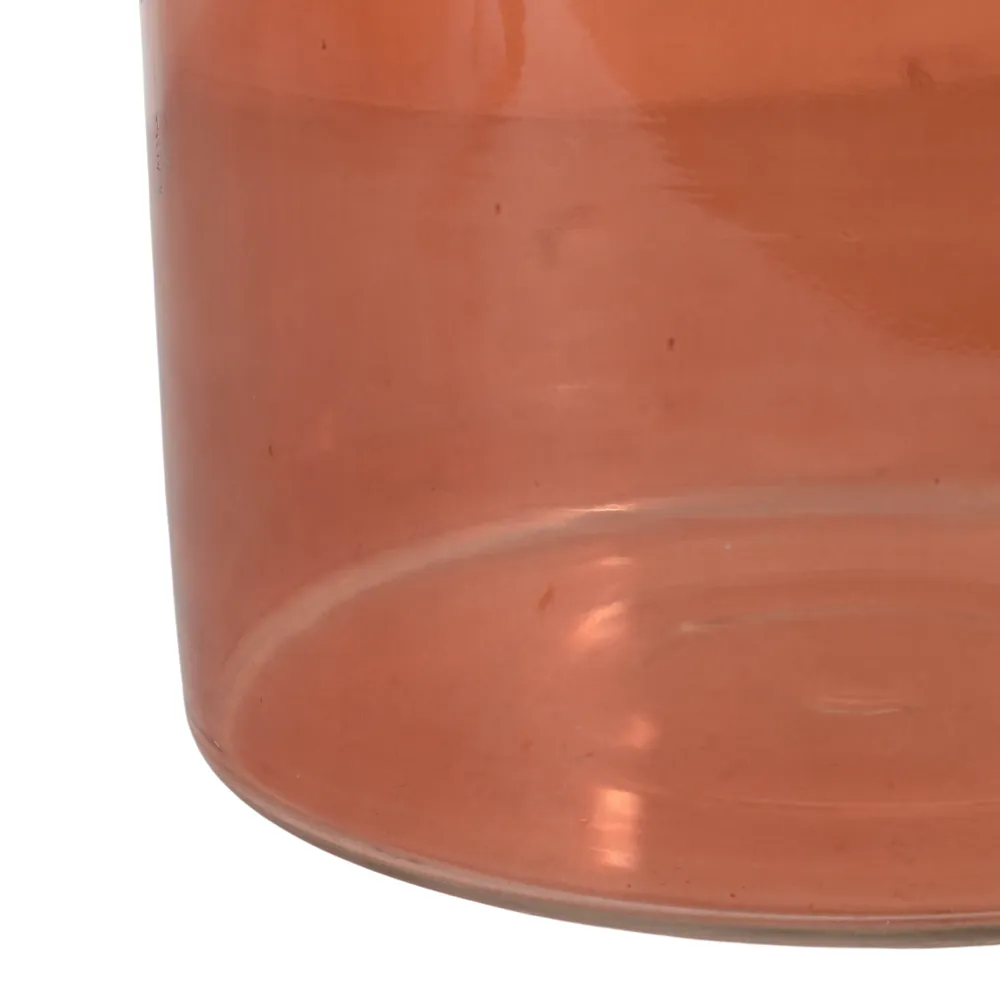 HOLLISBEACH BROWN GLASS VASE 20 (IN)