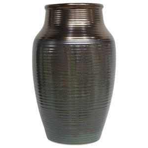 HEDLEYHOLM BRONZE VASE 22 (IN) 4