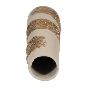 GREERWAY WHITE GLASS VASE 22 (IN) 6