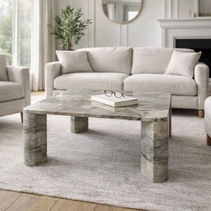 HEDLEYWORTH GRAY COFFEE TABLE 17 (IN) 9