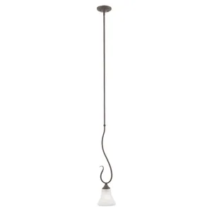 Elipse 6'' Wide 1-Light Mini Pendant - Painted Bronze 1