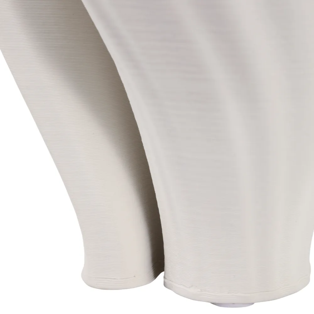WRENMORE WHITE VASE 9 (IN)