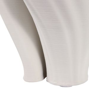 WRENMORE WHITE VASE 9 (IN) 7