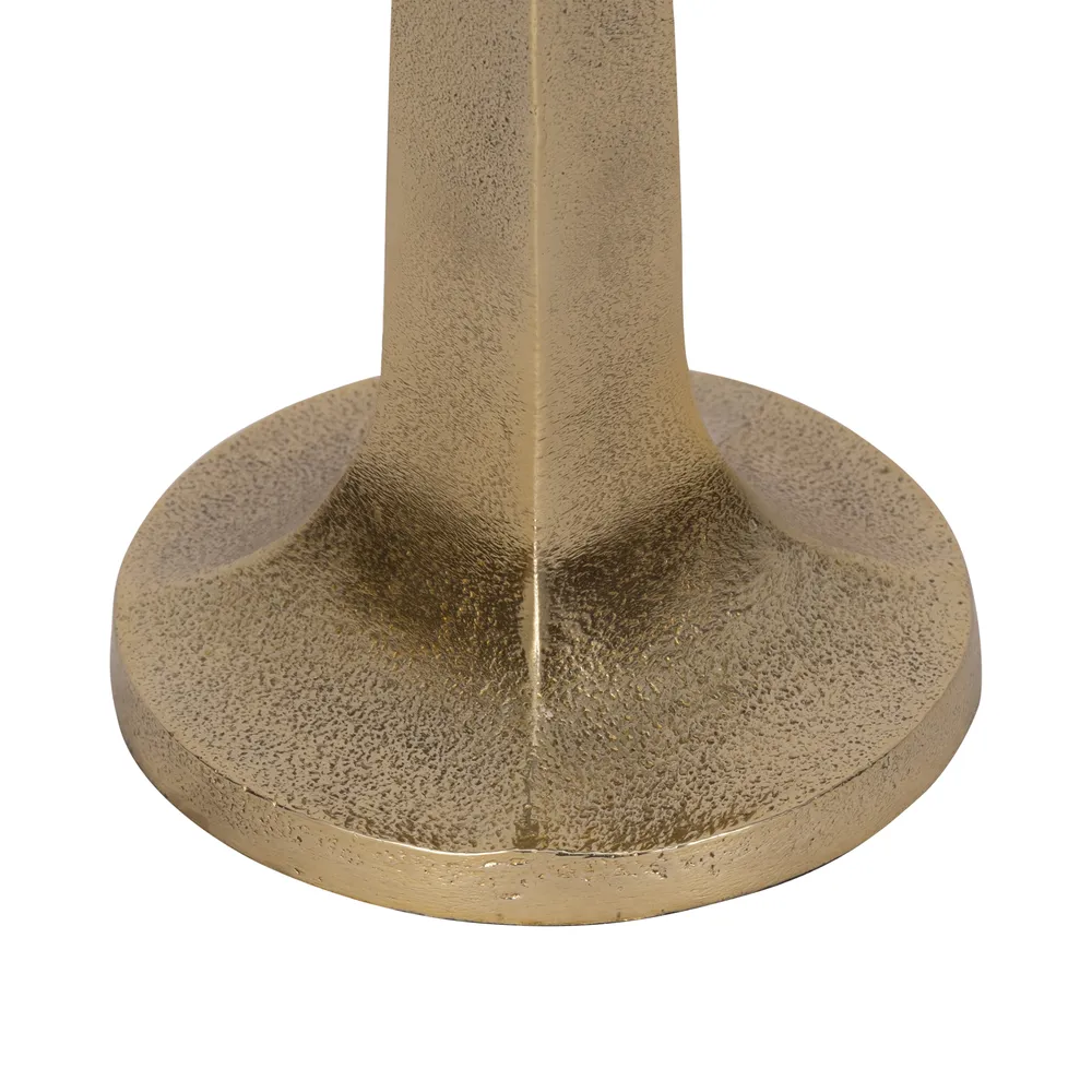 DALELEY GOLD CANDLE HOLDER 13 (IN)