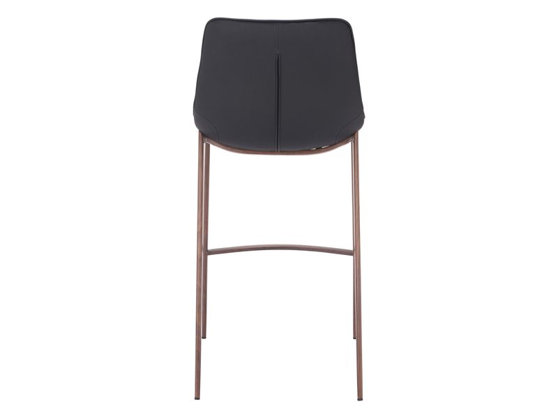 Magnus Barstool Black & Walnut 5
