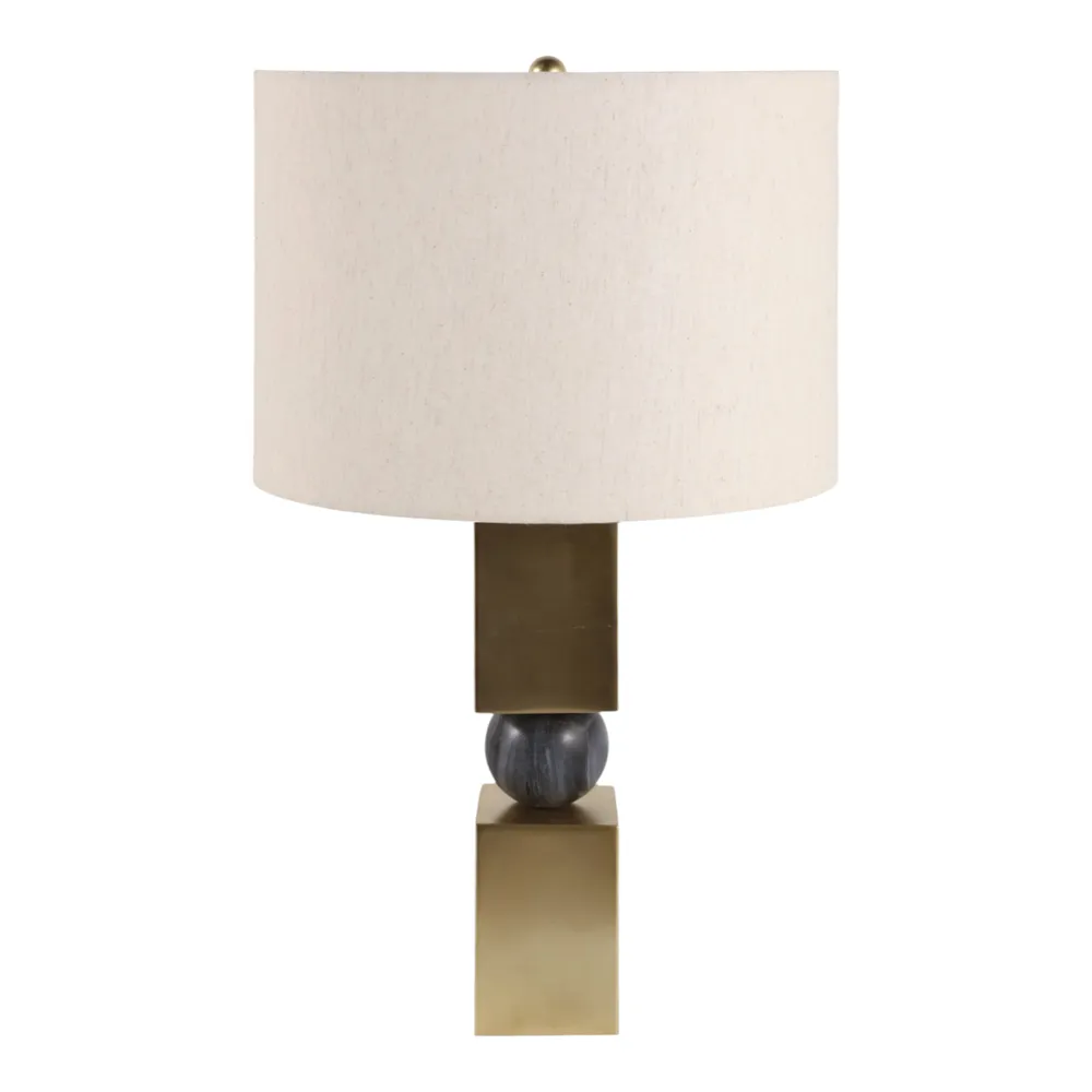 ALECLEY BLUE LAMP 28 (IN)