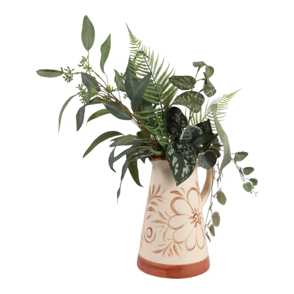HAZENGATE BROWN VASE 10 (IN)